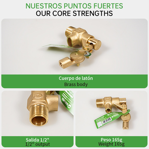 남성과 여성 SOLVEX 황동 바디 볼 황동 플로트 밸브 1/2 3/<span class=keywords><strong>4</strong></span> 유압 수동 수위 컨트롤러 가스 볼 밸브 - Product Image 5