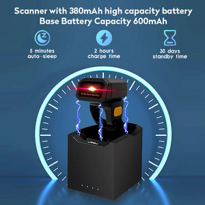 Anello JR-Z38 Barcode Scanner 1d 2d senza fili Mini lettore di codici a barre per il magazzino digitale - Product Image 4