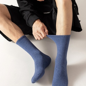 Custom Black <b>Moisture</b>-Wicking Kids Stockings for Dry Feet Youth Performance <b>Socks</b> High-Quality Kids Crew <b>Socks</b> Middle Stockings - Product Image 4