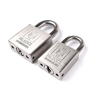 Candado de acero inoxidable resistente al agua de alta seguridad <span class=keywords><strong>SUS304</strong></span> con 4 llaves de acero - Product Image 3