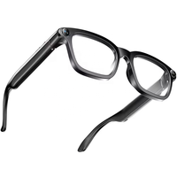 Lunettes Intelligentes M08 avec Caméra, Contrôle par Bouton Poussoir, Batterie 300 mAh, Changement de Couleur Activé par la Lumière pour Appels et Conversation IA