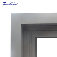 Ventana de Aluminio Estándar Australiano Superhouse AS2047, Impermeable, Insonorizada, con Rotura de Puente Térmico, Ventana Abatible con Mecanismo de Cadena