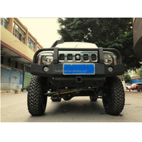 De 1998 à 2017, pièces modifiées pour voiture Jimny JB23 JB33 JB43, pare-chocs avant en acier manganèse avec barre de protection