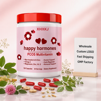 OEM ODM Étiquette personnalisée en stock Multivitamines pour femmes adultes Équilibre hormonal Myo-Inositol D-Chiro Inositol 120 Capsules