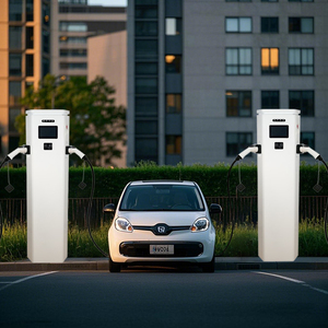 Estaciones de Carga para Vehículos Eléctricos Tipo 2 de 22kw, Nuevas, con Pago por Tarjeta de Crédito, Uso Comercial, con Doble Enchufe, WIFI, 4G y APP - Product Image 1