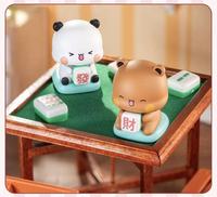 Nouveauté, figurines originales de dessins animés, 12 pièces/boîte, Bubu Dudu Couple Daily Life Series, PVC, échelle 1/12, mini figurines, boîte mystère, 12+