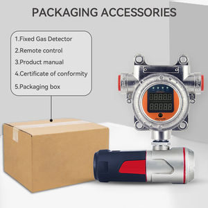 Détecteur de gaz fixe très sensible avec écran LCD intelligent Détecteur de fuite de gaz toxique CO CO2 O2 ozone ammoniac NH3 - Product Image 3