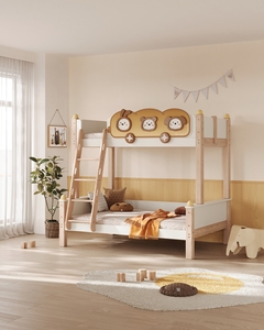 Nuovo stile di Design carino letto <span class=keywords><strong>a</strong></span> castello <span class=keywords><strong>per</strong></span> bambini con <span class=keywords><strong>scala</strong></span> armadio cassetto <span class=keywords><strong>per</strong></span> bambini camere da letto materiale di legno <span class=keywords><strong>per</strong></span> la scuola Hotel pranzo - Product Image 1