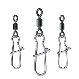 Mosquetón Giratorio en Forma de Ocho Fisherbon de Acero Inoxidable 3/0 a 14 #   Accesorios para Pesca en el Mar - Product Image 2