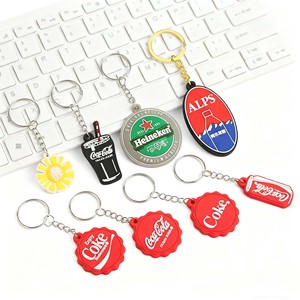 3D Silicone Mặt dây chuyền nhựa <span class=keywords><strong>Epoxy</strong></span> Keychain trang trí tùy chỉnh PVC mềm cao su Keychain - Product Image 2