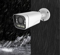 Caméra réseau avec zoom optique 5x, caméra CCTV 4K, caméra IP réseau couleur, vision nocturne, étanche, caméra bullet extérieure 8MP