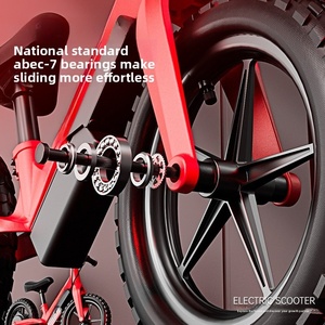 Ergonomic 12\" Unisex Kids Bicycle Single Speed No Pedal with Electronic Brake &amp; Adjustable Saddle for <strong>Girls</strong> &amp; Boys - Product Image 6