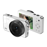 Appareil photo numérique portable BENJIE A8, écran HD 2,8 pouces, vidéo 2,7K, photo 64MP, zoom 16X, capteur CMOS, étanche, antichoc, portrait AI, bokeh