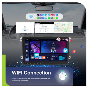 Podofo 9'' 2 Din 4+64G Car Radio for VW Golf 5 6 VW Passat B6 B7 CC Jetta Wireless Carplay Android Auto GPS Wifi Navigation - Product Image 3