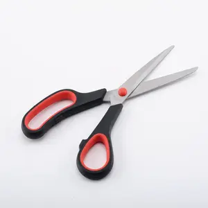 Chất Lượng Cao Đa Năng Văn Phòng 8Inch Thép Không Gỉ Mục Đích Cao Su Và Nhựa Văn Phòng Sinh Viên Kéo Thợ May Của Kéo - Product Image 5