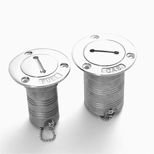 ฝาปิดเติมน้ำมันเชื้อเพลิง น้ำ ดีเซล ของเสีย สำหรับเรือ ทำจากสแตนเลส 316 ขนาด 38 มม. 50 มม. - Product Image 2