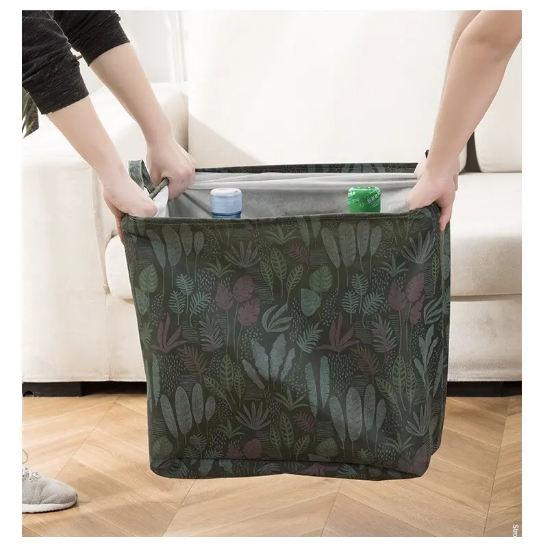 Quilt Storage Bag Foldable Bundle Mouth Dirty Clothes Basket Waterproof Moisture-Proof Number Clutter Storage Bag Wholesale