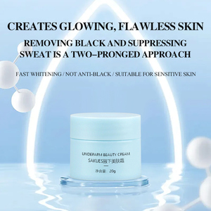 Desodorante antibacteriano de larga duración unisex, crema <span class=keywords><strong>antitranspirante</strong></span>, crema blanqueadora <span class=keywords><strong>antitranspirante</strong></span> para axilas, adultos negros - Product Image 2