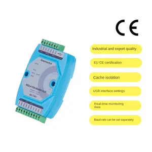 트리플 마스터 원/멀티 슬레이브 RS485 리피터 캐시형 버클 Modbus 듀얼 호스트 광전자 격리 허브