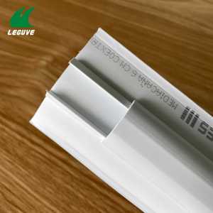 Leguwe High Quality <strong>UPVC</strong> Tile <strong>Trim</strong> for Corner Wall Joints Plastic Profiles for Decorative Landscaping Factory Wholesale Price - Product Image 6