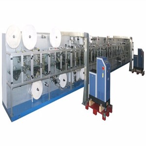 CE <span class=keywords><strong>ISO</strong></span> สายการผลิตผ้าอนามัยความเร็วสูงคงที่1200ชิ้น/นาที - Product Image 1