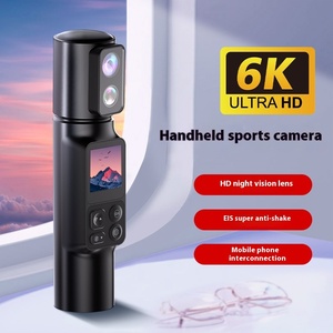 HD 6K Handheld Action <b>Camera</b> EIS Anti-Shake Dual Rotating Lenses WIFI Connectivity Large Battery Day <b>Night</b> <b>Vision</b> CMOS MicroSD - Product Image 5