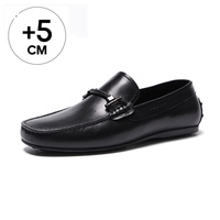 Vente en gros usine : Mocassins à pampilles rehaussants pour hommes de 5 cm, de haute qualité, pour affaires et mariages