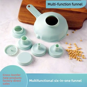 Juego de 7 Embudos de Polipropileno de Grado Alimenticio QiXin para Transferencia de Aceite/<span class=keywords><strong>Vino</strong></span>/Líquidos, Llenado de Polvo, Libre de BPA, Logotipo Personalizable, Fábrica China - Product Image 5