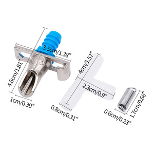 Trang Trại Gia Cầm Tự Động Thỏ Lồng Kẽm Hợp Kim Núm Vú Người Uống Mạ Kẽm Thỏ Hamster Núm Vú Nước Người Uống - Product Image 1