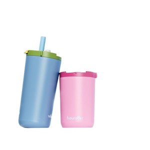 Houroffer Stainless Steel Tumbler 304 <b>Double</b> <b>Wall</b> Insulated Travel <b>Mug</b> For Office Car Outdoor Use - Product Image 5