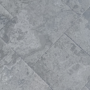 Carrelage de sol intérieur rustique de haute qualité, gris clair, irrégulier, en céramique pleine masse, aspect pierre <span class=keywords><strong>calcaire</strong></span>, finition mate, antidérapant - Product Image 1