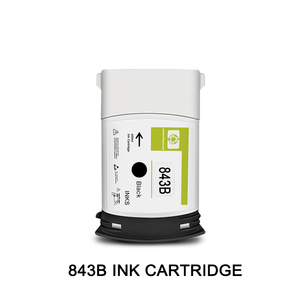 Cartucho de Tinta Compatible con <span class=keywords><strong>HP</strong></span> 4000 4100 <span class=keywords><strong>4500</strong></span> 5000 5100, 400ML, Nuevo, de Página Completa XL, 843B, Cuatro Colores - Product Image 2