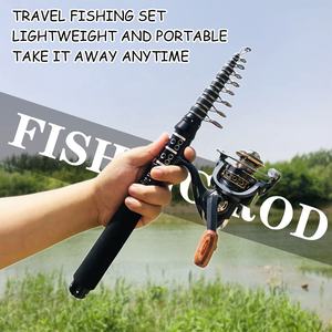 Offre Spéciale 1.5m-3.0m Long <span class=keywords><strong>Casting</strong></span> Carbon <span class=keywords><strong>Surf</strong></span> Rod Set de pêche pour petite canne à pêche en mer dans la rivière Lake Stream - Product Image 2
