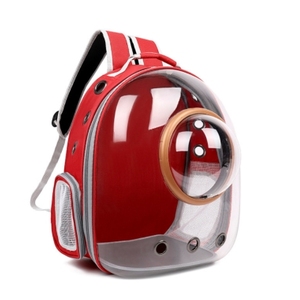 2024 Pet Space Capsule <b>Backpack</b> Transparent Breathable Fabric Heat-Proof Travel Carrier for Small Medium <b>Cats</b> Puppies Dogs - Product Image 2