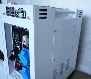 EEDA 파워 소형 휴대용 저소음 디젤 발전기 세트 9KW 10KW 비상 전력 생성기 가정용 10kw 디젤 발전기 - Product Image 3