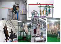 Abattoir à petite échelle pour le bétail, équipement d'abattage, ligne d'abattage pour buffles, machine d'abattage
