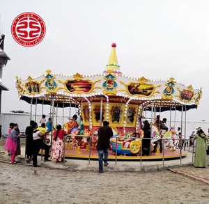 Giostra per Bambini in Fibra di Vetro / Carosello Piccolo per Parchi Divertimento - Product Image 4