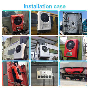Ar Condicionado Universal DC 24V para Trator, Climatizador Elétrico de Estacionamento 12V DC, Unidade de Ar Condicionado <span class=keywords><strong>12</strong></span> Volts para Caminhão - Product Image 6