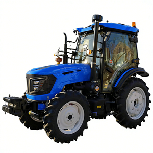 Tracteur 4x4 100 CV, moteur diesel, machine agricole multifonctionnelle, transmission par engrenages, roues agricoles, 4x4 - Product Image 6