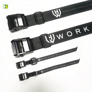 발코니 난로에 유연한 태양 광 모듈을 장착하기위한 짧은 소형 캠 버클 타이 다운 블랙 스트립 - Product Image 5