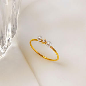 Vente flash Bague en acier inoxydable plaqué or antique réglable pour femmes Design classique de haute qualité Taille personnalisée Fête - Product Image 3