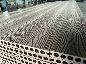 Hoge Kwaliteit <span class=keywords><strong>Wpc</strong></span> Decking Co-Extrusie Outdoor Composiet Terrasplanken Met Houttextuur Rustieke Ontwerp Geborsteld Techniek