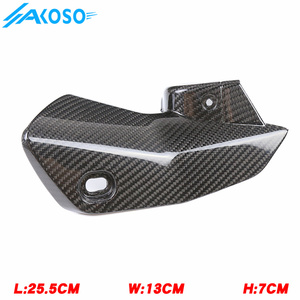 AKOSO 100% Fiber de carbone sec moto silencieux tuyau d'échappement bouclier thermique couverture pour <span class=keywords><strong>BMW</strong></span> R1250RS <span class=keywords><strong>R</strong></span> <span class=keywords><strong>1250</strong></span> <span class=keywords><strong>RS</strong></span> 2021-2023 - Product Image 6