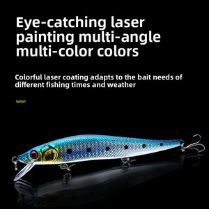 22g di <span class=keywords><strong>pesca</strong></span> per branzini lunga 14cm esca dura <span class=keywords><strong>con</strong></span> cuscinetti a sfera incorporati per carpe da <span class=keywords><strong>pesca</strong></span> - Product Image 2