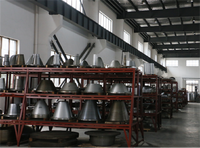 OEM Personnalisé Métal Spinning Lumière LED Réflecteur Cône Aluminium Fabrication de Tôle Brossé Poli Wotech Marque Premium