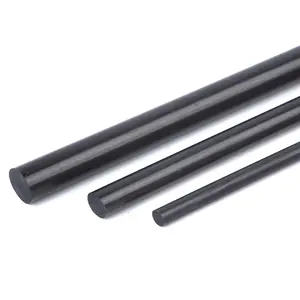 Haste sólida de fibra de carbono, de alta qualidade, 2.0mm -6mm, para kite