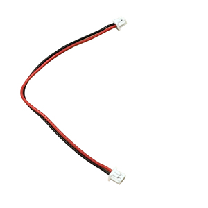 1,25mm 2-Pin Doppelkopf-Anschlusskabel Gleiche Richtung Umgekehrte Richtung Rot-Schwarz 20cm Elektronischer Kabelbaum - Product Image 2