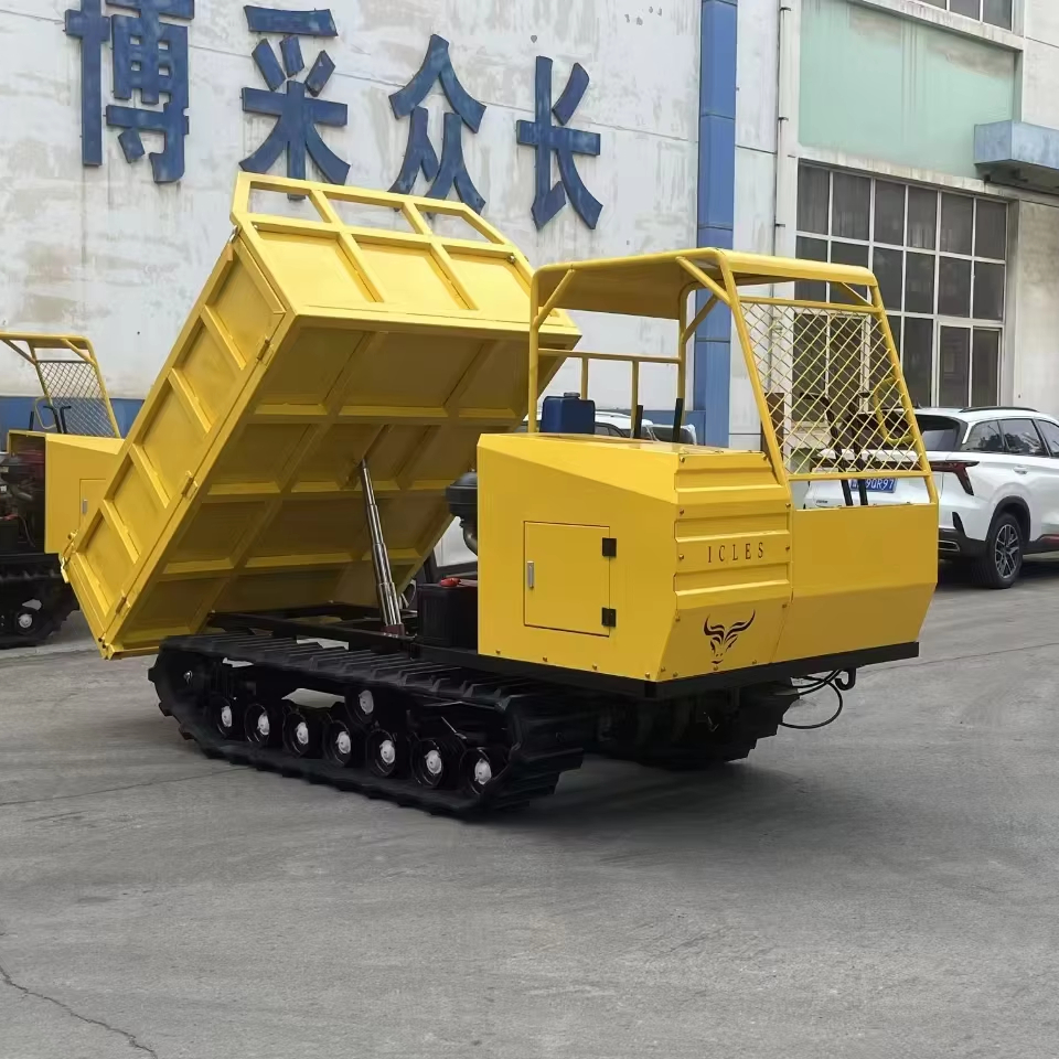 low bed dump truck 2 ton