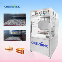Mesin Pemotong Pisau Ultrasonik Cheersonic, Peralatan Bakery, Pemotong Kue, Alat Penghias Kue Black Forest, Garansi 1 Tahun