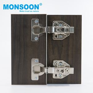 Charnière de meuble en fer à montage rapide, charnière hydraulique 3d pour armoire de cuisine à fermeture souple - Product Image 4